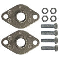 Bell & Gossett 101503LF 1-1/4" Stainless Steel Pump Flange, Lead Free (Pair)