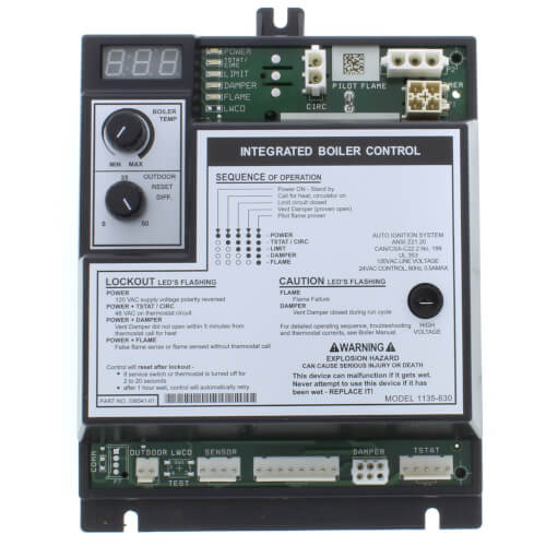 New Yorker 106541-01 Replacement Boiler Control Board System