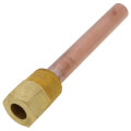 Honeywell 112630AA Copper Well Assembly, 4-1/4" Insertion, 1/2" Diameter