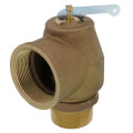 Apollo Valves 13214B15 1-1/2" MNPT x 2" FNPT RVS13 1900 LBS/HR Low Pressure Steam Safety Valve (15 psi)