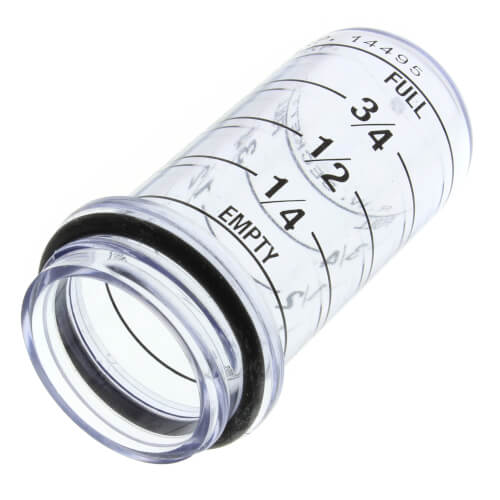 Beckett 14495 Standard King Gauge Replacement Plastic Vial with Gaskets