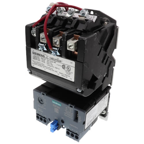 Siemens Non-Reversing Motor Starter, 3 Ph, 3 Pole, 10-40 Amp, 60 Hz (120/240V)