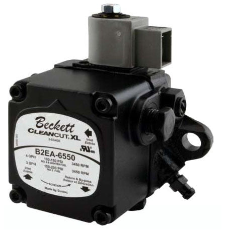 Beckett PF20422U 2-Stage CleanCut Oil Pump (120V Coil, 3450 RPM, 4.0 GPH)