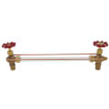 Apollo Valves 2025300 3/4" Heavy Aluminum Water Gauge with 16" Glass & Rod