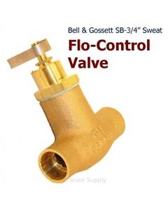 Bell and Gossett 107024 Sweat Bronze Flow-Control Valve, 34"