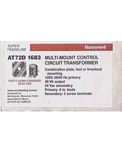 Honeywell AT72D1683 /U 24-volt Transformer