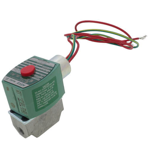 ASCO 8040H006 1/8" 2-Way Normally Closed Aluminum Solenoid Valve (120V)