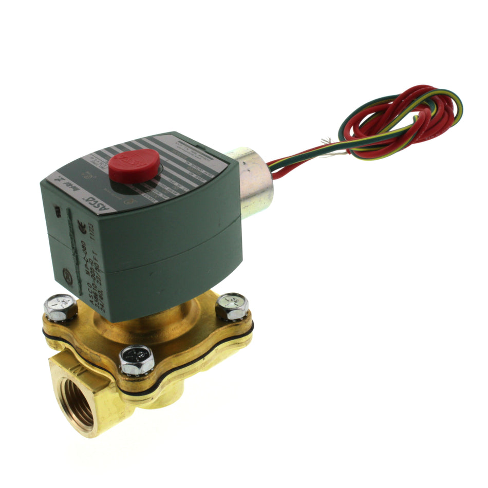 ASCO 8210G94-24V 1/2" 2-Way Normally Closed Solenoid Valve (24V)