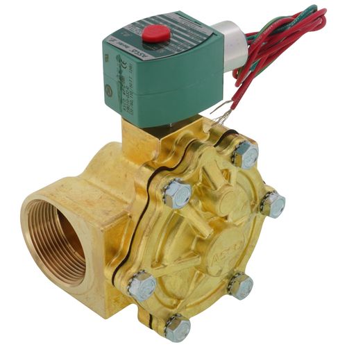 ASCO 8210G022 1-1/2" 2-Way Normally Closed Solenoid Valve (120V)