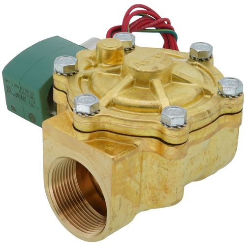 ASCO 8210G022 1-1/2" 2-Way Normally Closed Solenoid Valve (120V)