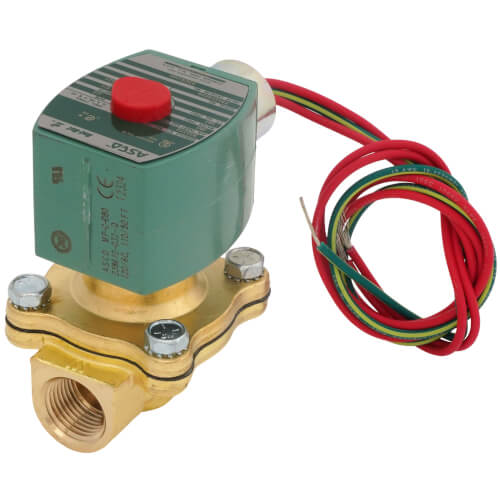 ASCO 8210G094 1/2" 2-Way Normally Closed Solenoid Valve (120V)