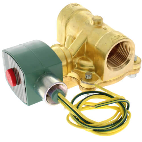 ASCO 8220G025 1" NPT 2-Way Pilot Operated Solenoid Valve (120V)