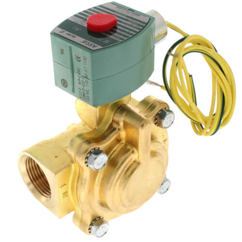 ASCO 8220G025 1" NPT 2-Way Pilot Operated Solenoid Valve (120V)