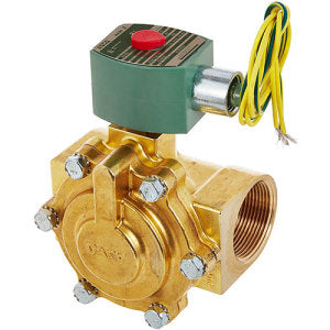 ASCO 8220G407 2-WAY N/C 3/4" SOLENOID VALVE, 120/60, 110/50 VAC