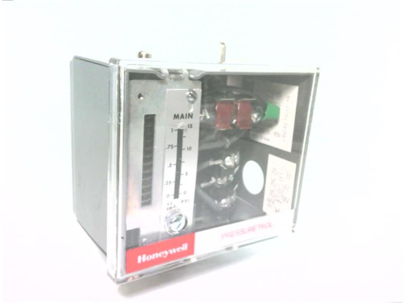 Honeywell L604L1035 SPDT Pressuretrol Controller, 2-15 PSI, Manual Reset