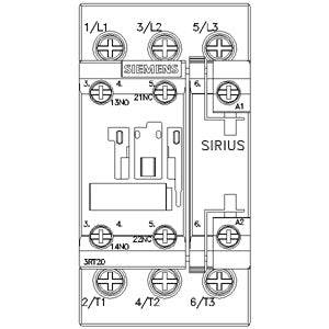 Siemens 3RT20261AK60 SIRIUS Power Contactor