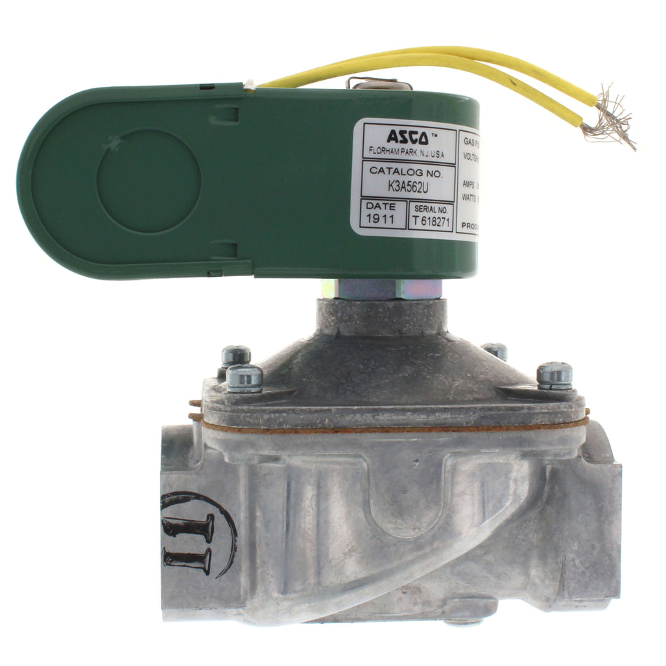 ASCO K3A562U 1" NPT 2-Way Normally Closed Solenoid Valve (120V)