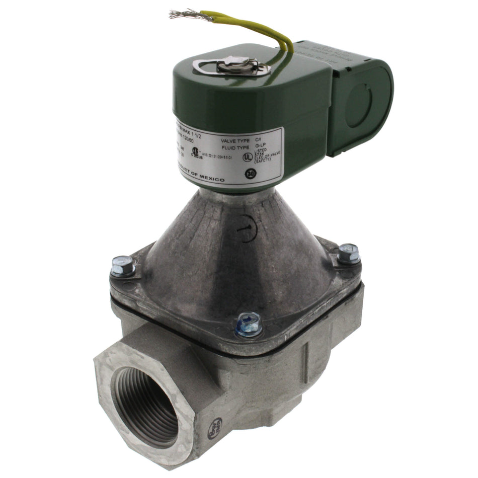 ASCO K3A772U 1-1/4" 2-Way Normally Closed Gas Shutoff Valve