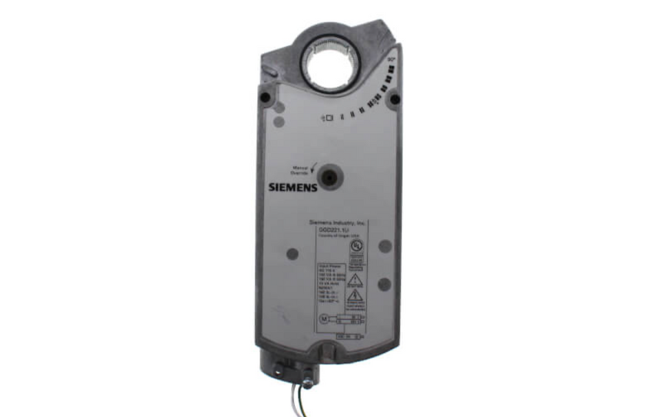 Siemens GGD 2-Position Electronic Fire/Smoke Damper Actuator w/ Self Centering Shaft Adapter (115 Vac)