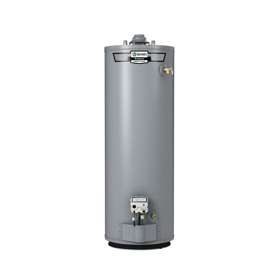 AO Smith GCG-50 50 Gallon GCG-50 40,000 BTU ProLine Residential Gas Water Heater, 6 Yr Warranty - Tall (NG)