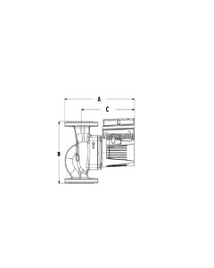 Bell and Gossett 101005 1 Inch Iron Pump Flange