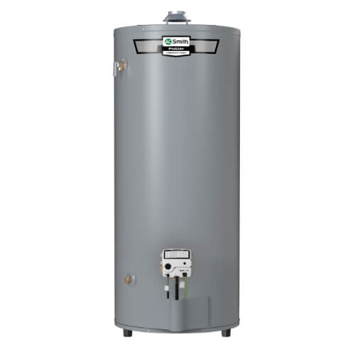 AO Smith FCG-75 74 Gallon FCG-75 75,100 BTU ProLine High Recovery Residential  Gas Water Heater, 6 Yr Warranty - Short (NG)