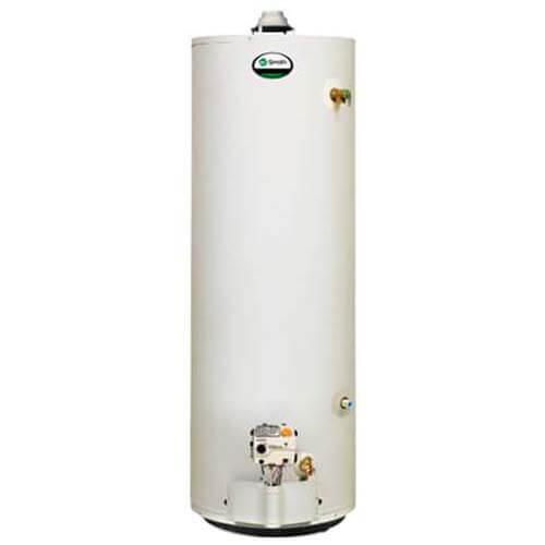 AO Smith GCR-40L 40 Gallon GCRL-40 40,000 BTU ProLine Residential Gas Water Heater with Side-Mounted Taps - Tall (NG)