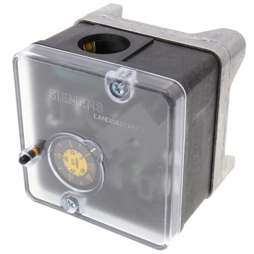 Siemens Manual Reset Low Pressure Switch (1"-20" W.C.)