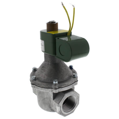 ASCO 1-1/4" 2-Way Normally Open Aluminum Gas Vent Solenoid Valve (1,710,000 BTU, 120V)