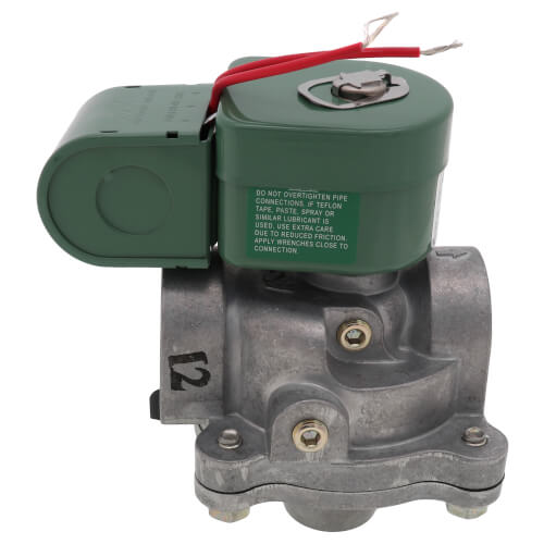 ASCO 1" 2-Way Normally Open Aluminum Gas Vent Solenoid Valve (19.8 Cv, 120V)