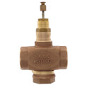 Honeywell V5011N1073 1-1/4" Two-way Globe Valve, Female NPT (18.7 Cv)
