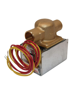 Honeywell V8043E1012 3/4" Sweat Zone Valve (Connection = 18" Leads)