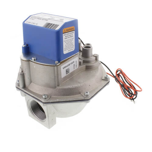 Honeywell V8943B1028 Single Stage Diaphragm Gas Valve, Slow Opening (1-1/4", 24V)