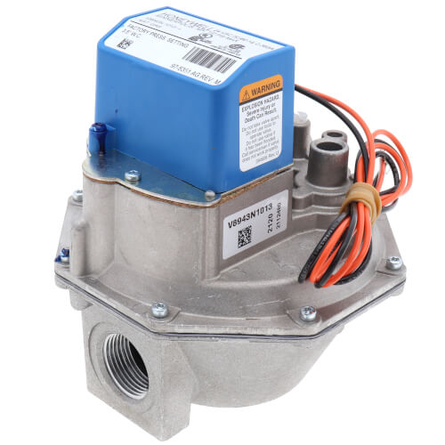 Honeywell V8943N1013 Single Stage Diaphragm Gas Valve (1" NPT, 24VAC)
