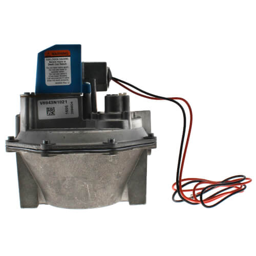 Honeywell V8943N-1021 Single Stage Diaphragm Gas Valve, Rapid Opening (1-1/4", 24V)