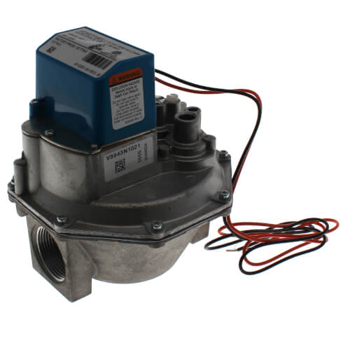 Honeywell V8943N-1021 Single Stage Diaphragm Gas Valve, Rapid Opening (1-1/4", 24V)